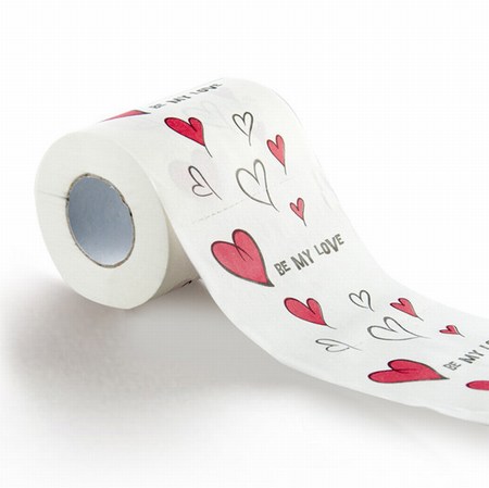 印花图案卫生纸