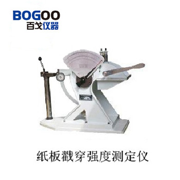 供应山东纸板戳穿强度测定仪厂家（百戈仪器）(图)