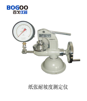 供应山东纸张耐破度测定仪厂家（百戈仪器）(图)