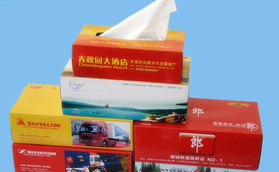 订做各种贴牌面巾纸，质优价廉，便于推广，1万盒起订