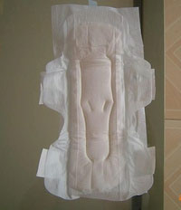 生产卫生巾、护垫、尿片