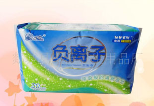 大量供应批发&mdash;&mdash;劲爽瞬吸蓝芯20片卫生巾