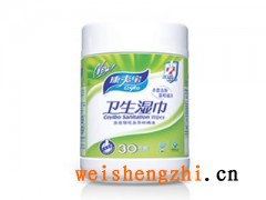 30抽桶装卫生湿巾