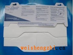 供应挂板式坐厕纸/厕板纸/一次性马桶坐垫纸