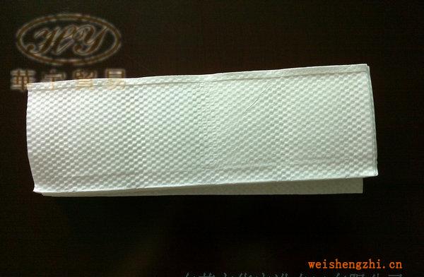 供应23&times;23cm200张40克白色再生N折擦手