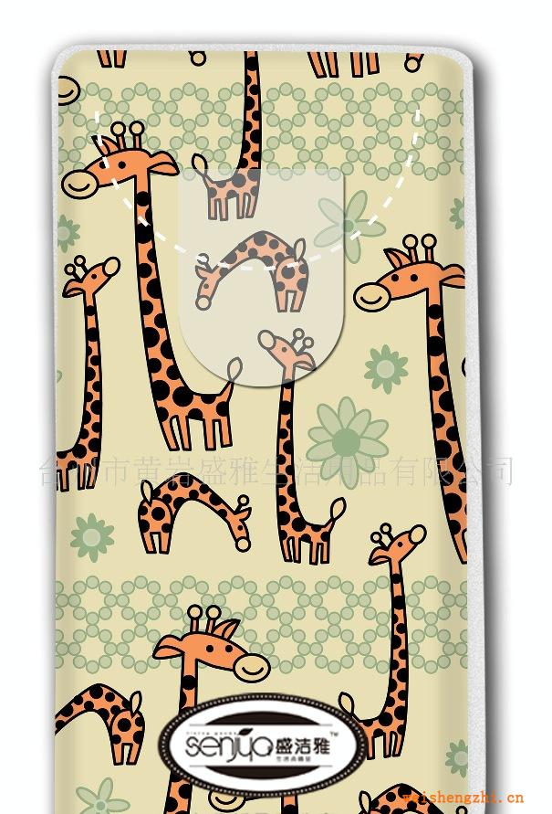 厂家直供供应卡通图案彩色手帕餐巾纸