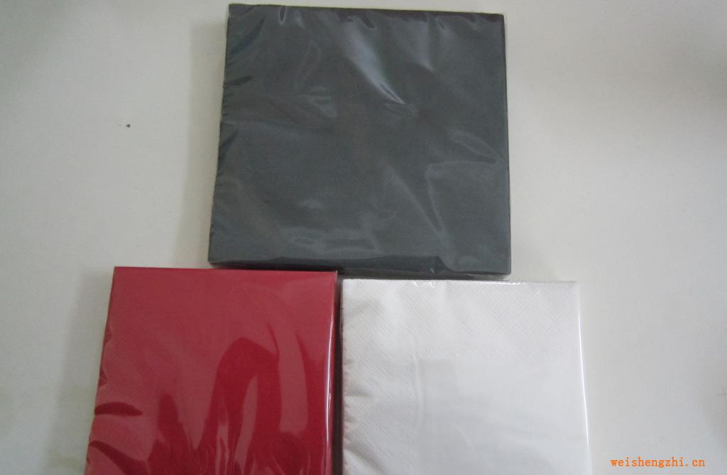 厂家销售彩色卫生纸彩色餐巾纸红色卫生纸餐巾纸纸巾厂家