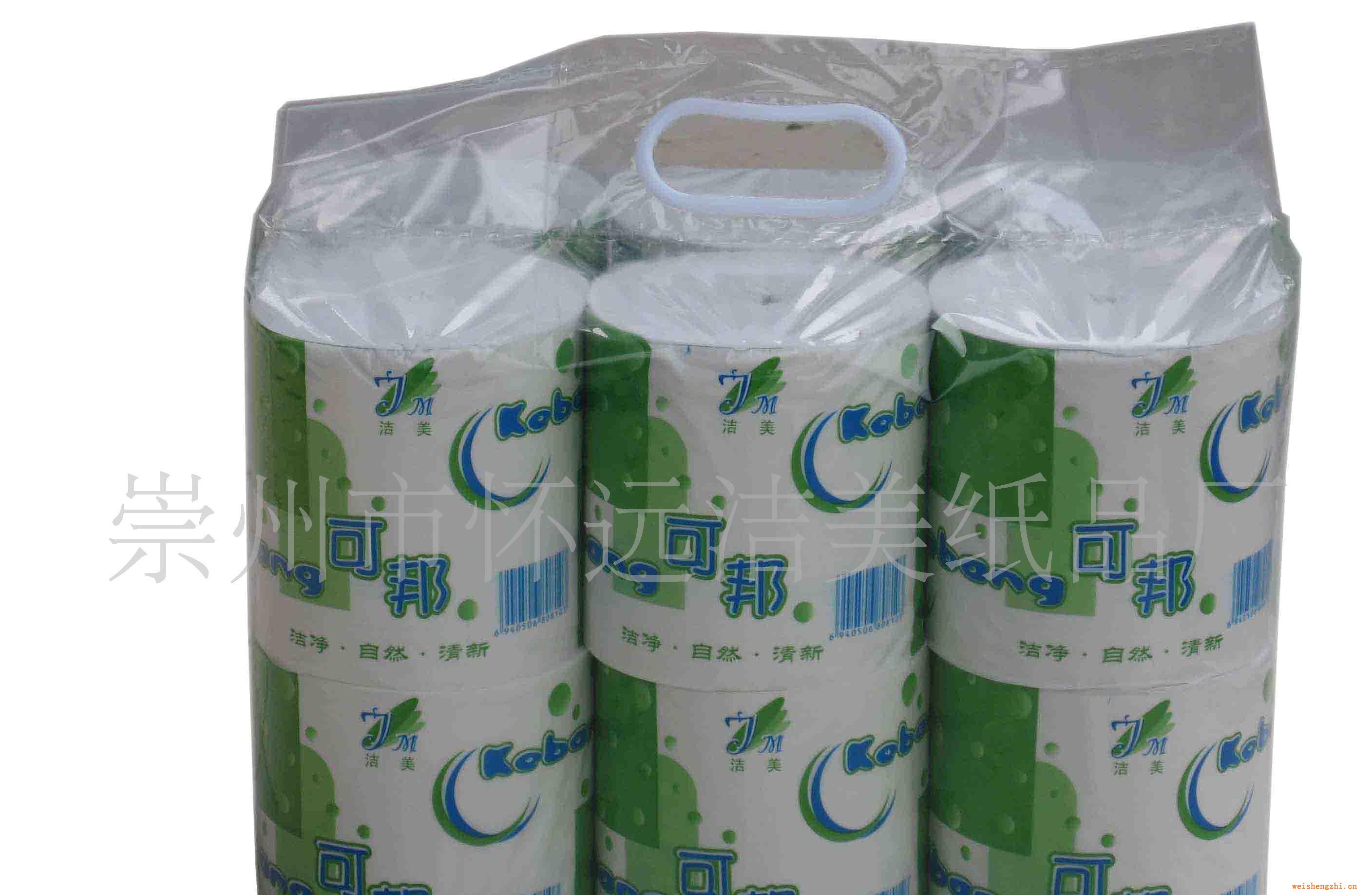供应：卷筒卫生纸　可邦卫生卷纸（12卷立装）