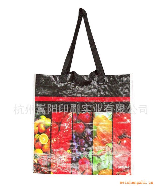 厂家大量供应购物袋覆膜彩色无纺布袋