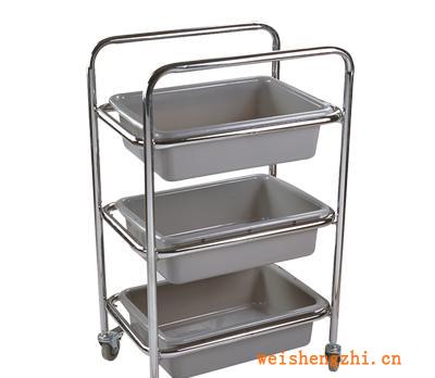 AF08166餐盘收集车A、AF08167小号餐盘收集车B