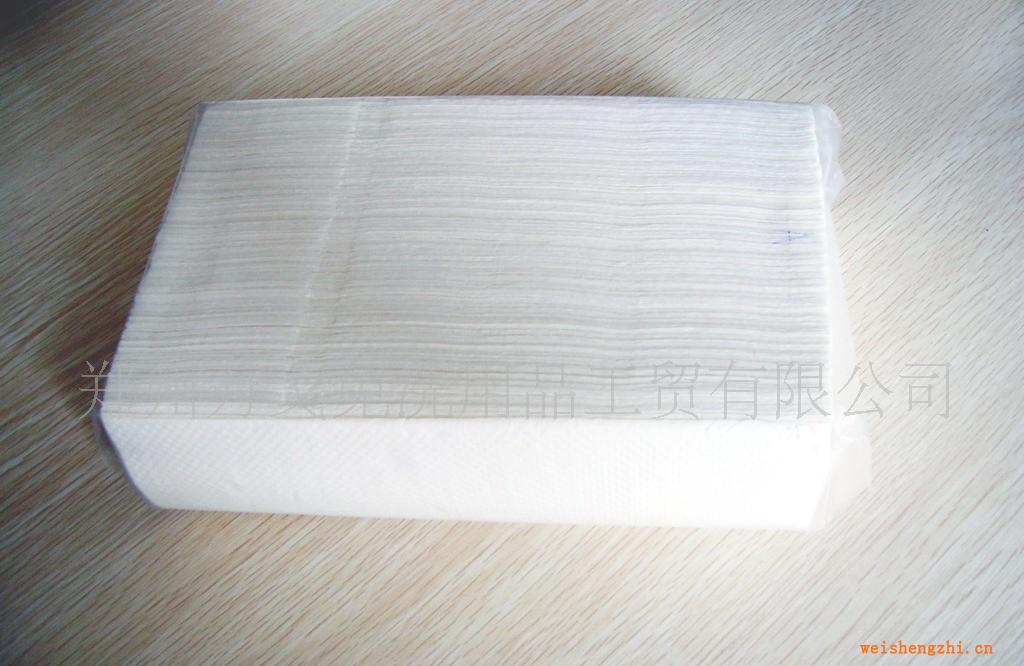 供应100%全木浆160包白包擦手纸