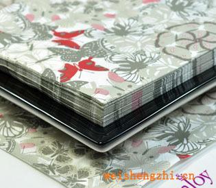 厂家直销彩色餐巾纸印花餐巾纸纸巾，圣诞系列