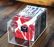 彩色餐巾纸彩色印刷纸巾展示盒展示架规格：24.6*13.6*13cm