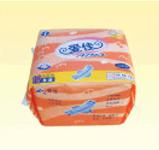 厂家直销可定制240cm干爽日用棉浆网面快易包卫生护垫AJ-9804