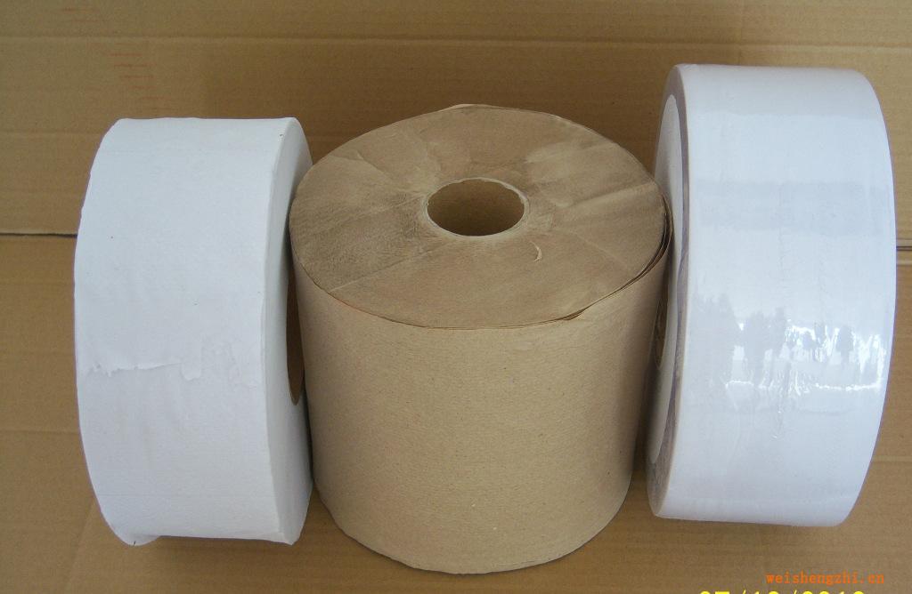 供应出口擦手纸棕色大卷纸