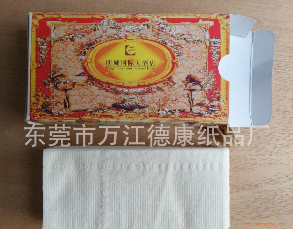 厂价直销：小盒装纸巾，盒装餐巾，三层8片，可订制各种印刷图案
