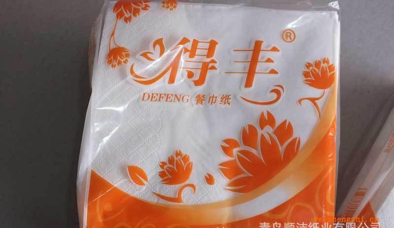 白皮餐巾纸，专业生产供应白皮餐巾纸，批发销售自主品牌餐巾纸