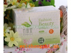 竹原爱竹纤维卫生巾日用8片装