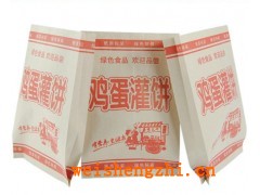 鸡蛋灌饼防油纸袋价格、鸡蛋灌饼防油纸袋厂家