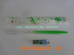批发采购牙刷供应酒店宾馆用品双色牙刷一次性牙刷批发两面针牙膏