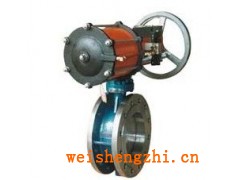 优惠销售D643H-16C法兰式气动硬密封蝶阀