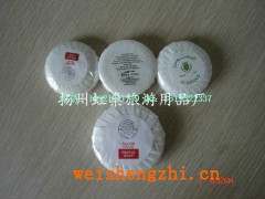 供应湖北咸阳酒店一次性圆形小香皂咸宁星级宾馆透明香皂