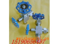 J29W-64角式压力表针型阀