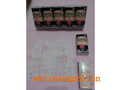 彩色卡通手帕纸