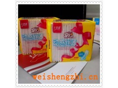 天津七色羽安心动感丝薄355卫生巾20片