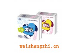 七色羽安心16+4片410mm卫生巾