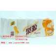 河南卫生纸原纸杠纸盘纸批发卷纸聚源纸业黄荷花系列
