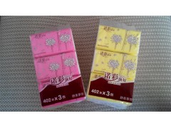 诺彩顶好抽纸巾3连包|山东抽纸|抽纸厂家|抽纸批发