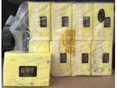 宜瑞佳抽纸8连包|西安抽纸厂家|木浆抽纸|喷浆抽纸