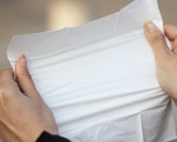 回收纸再造纸巾抽检不合格