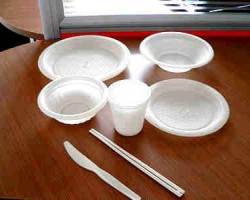 关于一次性餐具