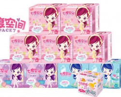 七度空间卫生巾的主要材料