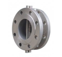 H46H-25C双瓣旋启式止回阀