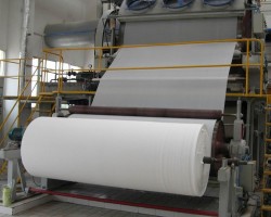 广西再添新月型卫生纸机