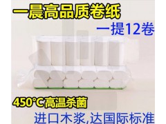一晨卫生纸实芯卷纸