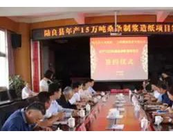 年产15万吨桑条制浆造纸项目落户云南陆良