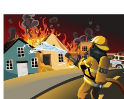 又双叒叕着火了！安全第一！！