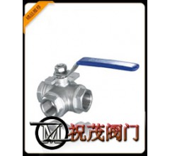 Q14F-16C铸钢三通球阀