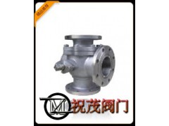 Q44F-16C碳钢三通球阀