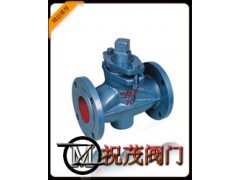 X43W-16C铸钢二通法兰旋塞阀