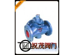 X44W-10P不锈钢三通旋塞阀