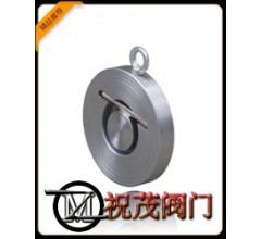 H74H-10C对夹式止回阀