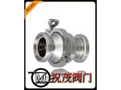 卫生级活接式止回阀