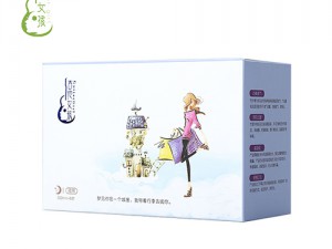 吉他女孩竹纤维夜用卫生巾300mm