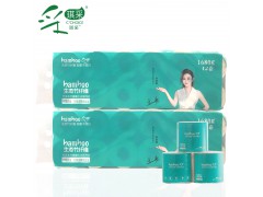 采琪采竹浆本色有芯卷纸1680g家庭厕纸婴儿卫生纸母婴适用