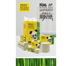 蔬果园竹大大系列竹纤维本色纸招商